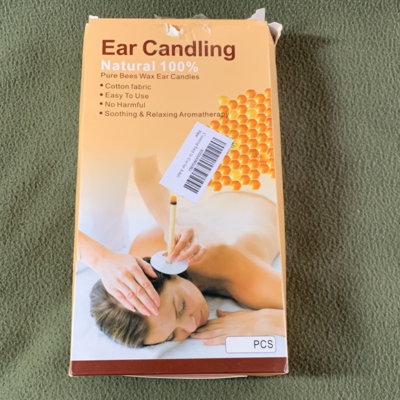 Ear candle kit.  5 pairs.  Approximately 9 inches. - Picture 5 of 7